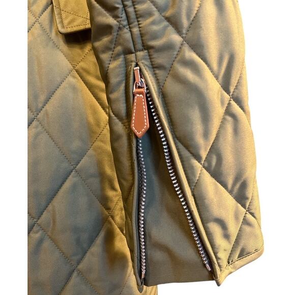 COPIED LISTING FOR ADDITIONAL PHOTOS! Burberry Ongar Monogram Quilted Coat XS - Picture 4 of 11